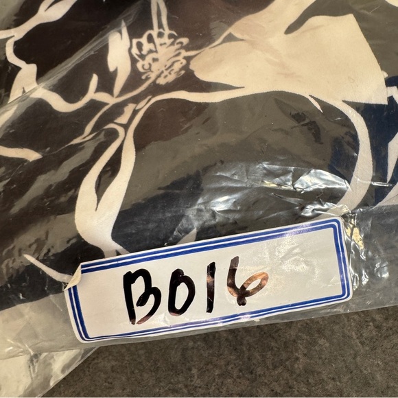 Vintage Nine West Y2K Floral Black White Floral Print Mini Dress Size 6 - Picture 14 of 14